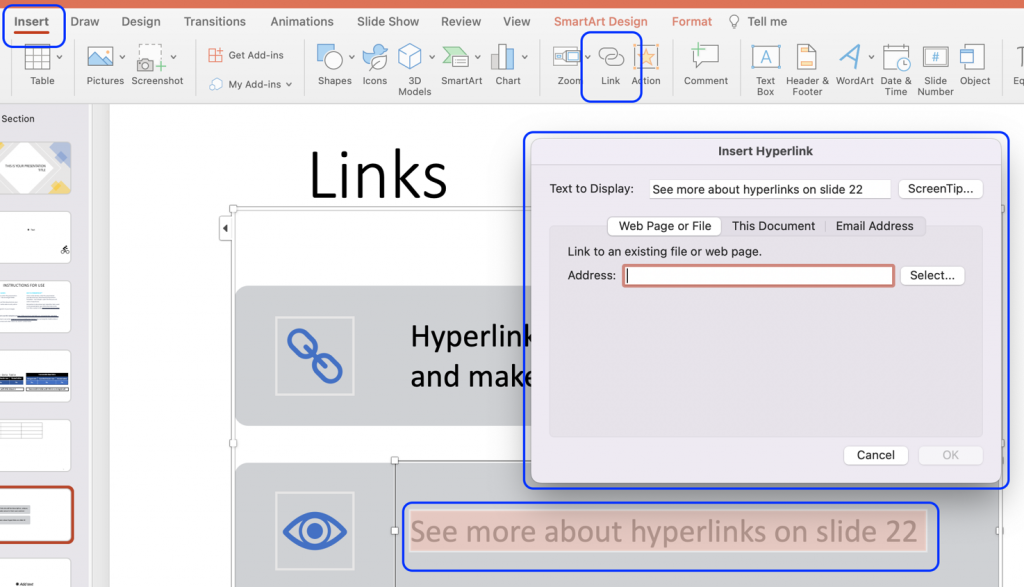 powerpoint presentations for visually impaired