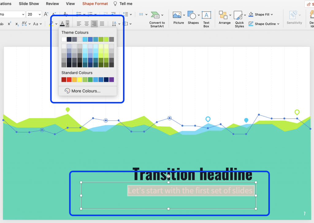 powerpoint presentations for visually impaired