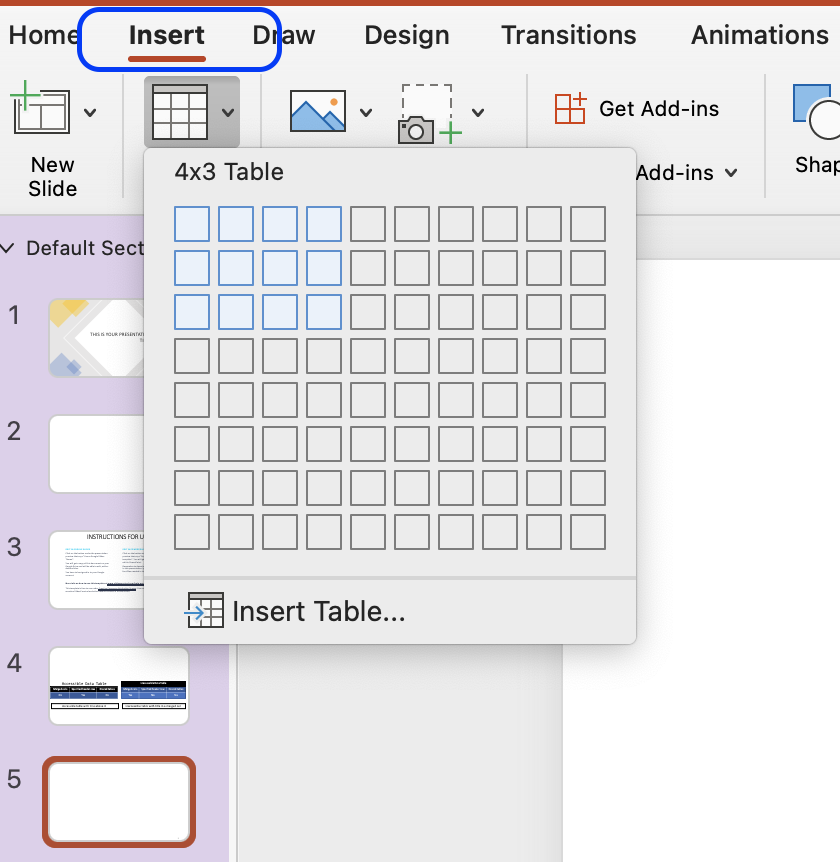 powerpoint presentations for visually impaired